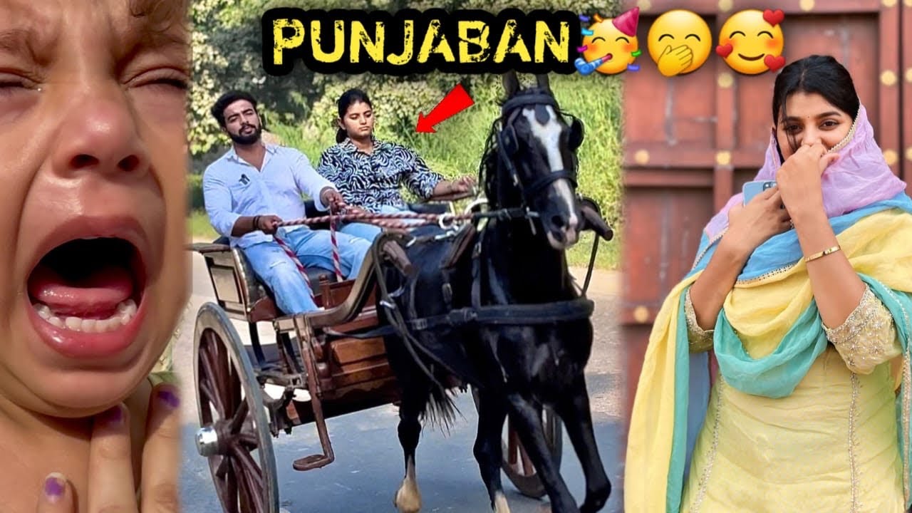 SURPRISE 🥳💕Voi PUNJABAN Ladki Ko Mai Ghode Or Rath Mai Bitha Kr Apne Ghar Le Aaya 💕❤️MUMMY PAPA खुश😍