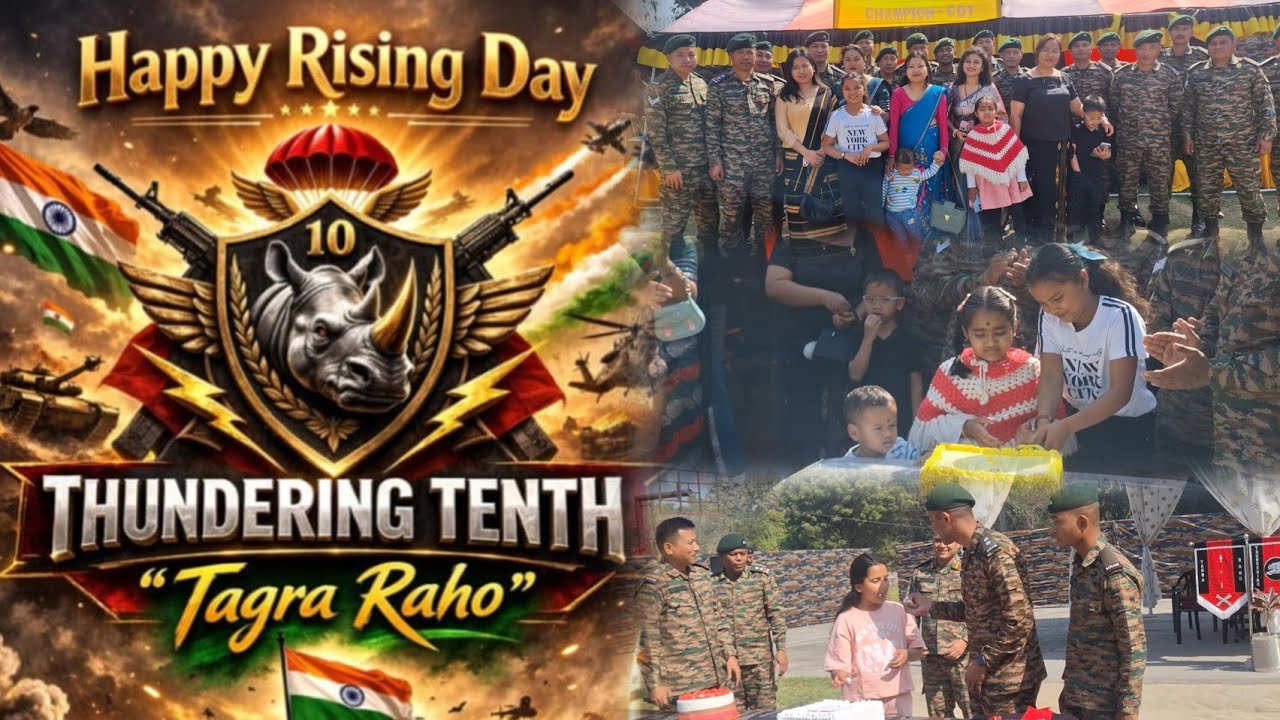 46th HAPPY RAISING DAY CAKE CUTTING PROGRAME ||Thundering tenth 🦏