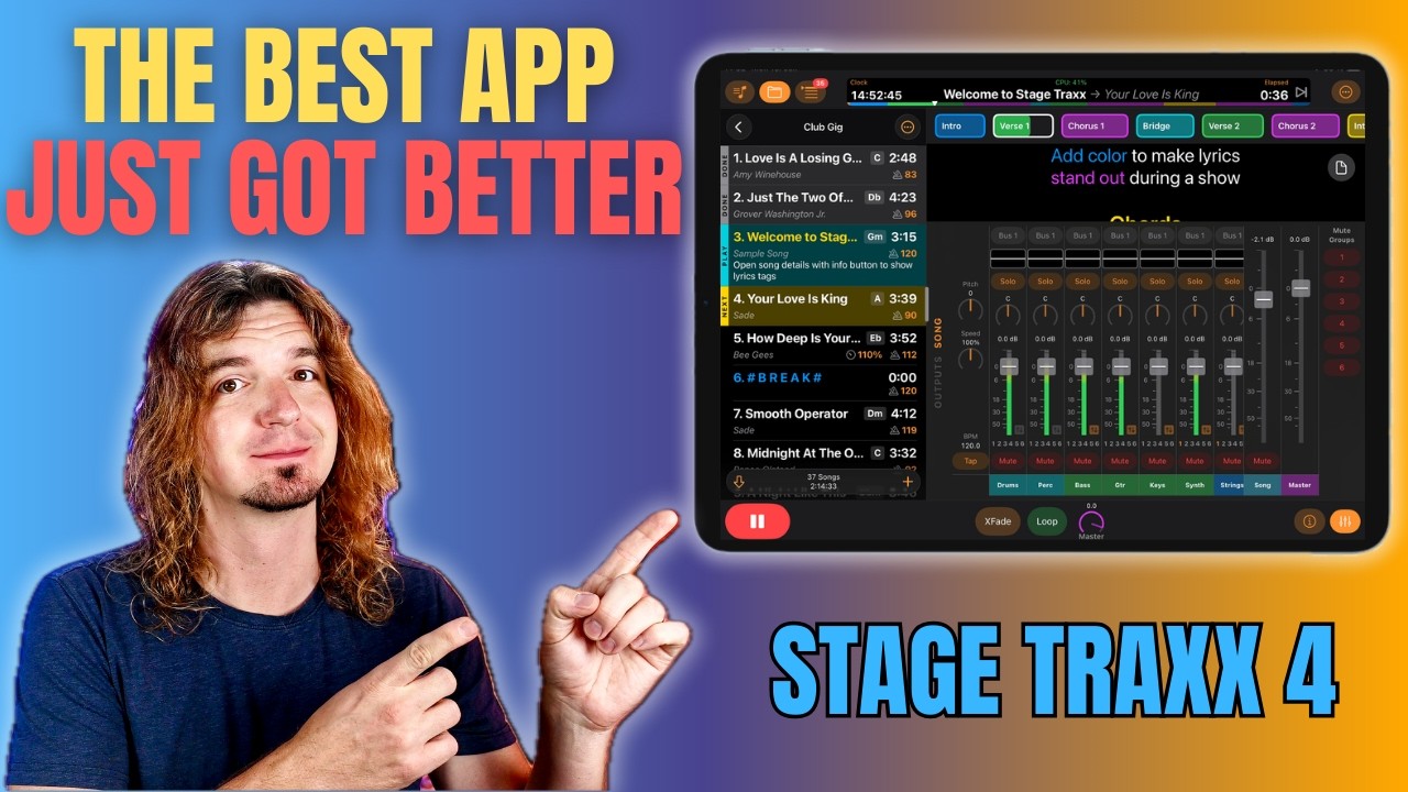 Stage Traxx 4 Makes a Great App EVEN BETTER