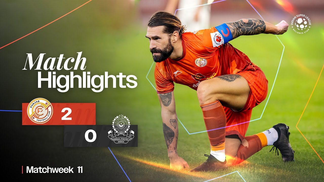 Match Highlights | Punjab FC 2-0 Mohammedan SC | MW 11 | ISL 2024-25