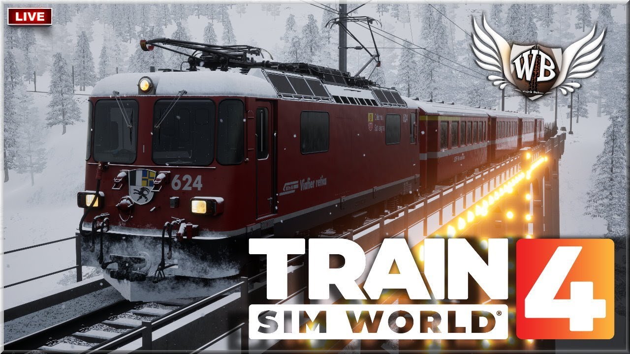 LIVE | Train Sim World 4 | Arosaline | Północ-Południe
