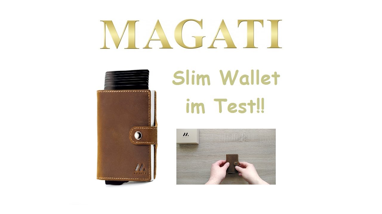 Slim Wallet Magati Zila im Test!! Kreditkartenetui | Geldscheinfach und RFID-Schutz ++ Münzfach