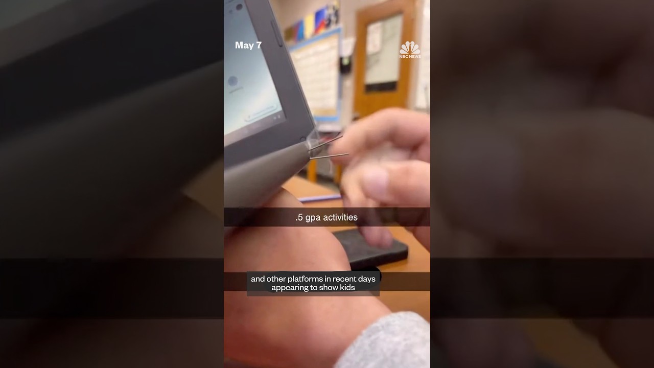 TikTok trend sparks laptop fires in schools.