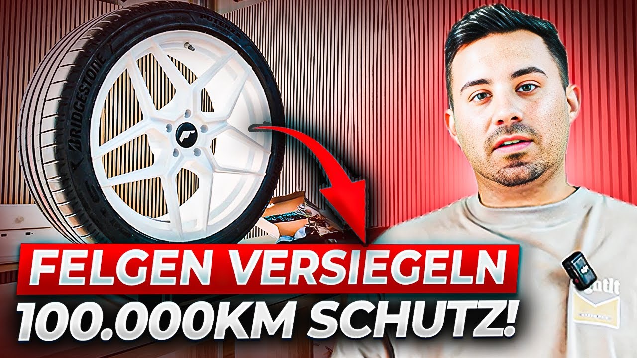 Matt-weiße Felgen schützen: C²Coating Wheel Ceramic – Keramik-Felgenversiegelung im Praxis-Test!