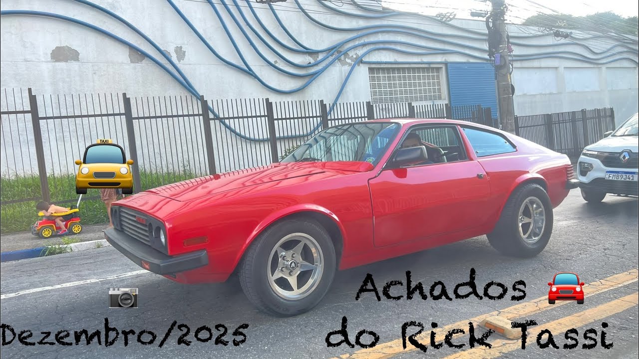 Carros Antigos🚗 Achados do Rick Tassi 🚕 Dezembro 🛻 📷 31/12/2025