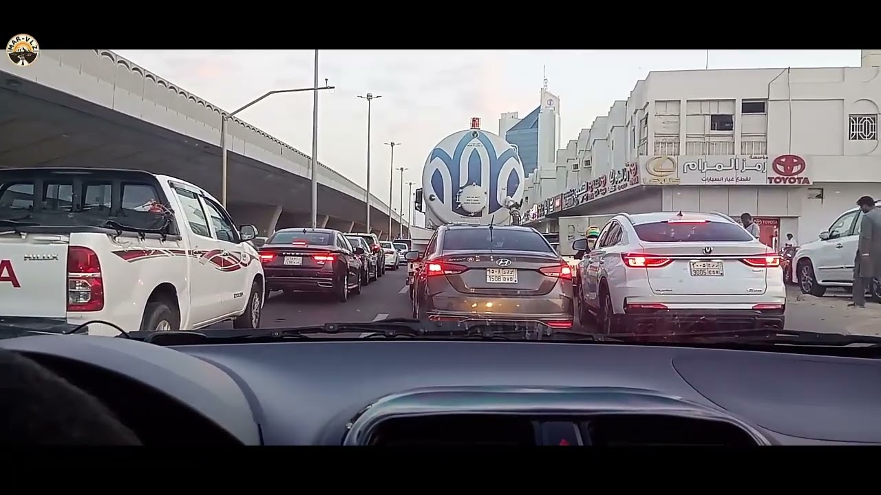 Jeddah Traffic Dashcam | Evening Drive in Saudi Arabia | Ep - 32