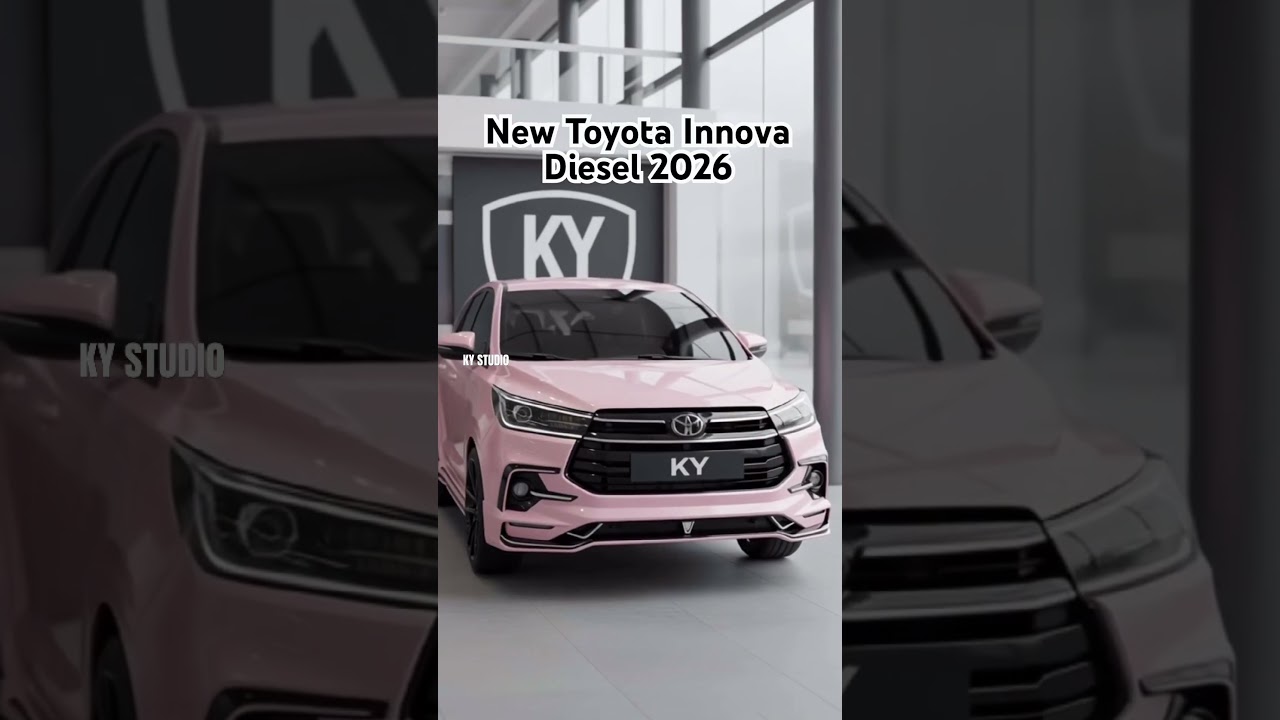 New Toyota Innova Diesel Special Edition 2026 concept 