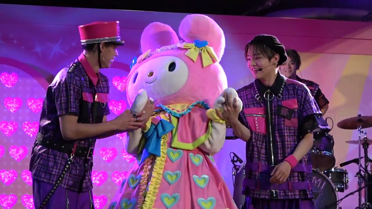 うのくんMC登場！【USJ クロミ・ライブ】Universal Studios Japan Kuromi Live