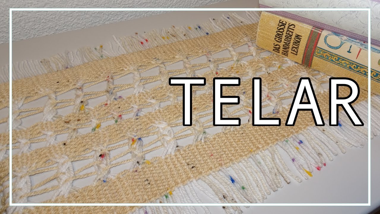 TELAR MARÍA - DE PEINE Vainilla / Gasa SENDERO de Mesa Paso a paso Weaving LENO RHL. Lana Wolle