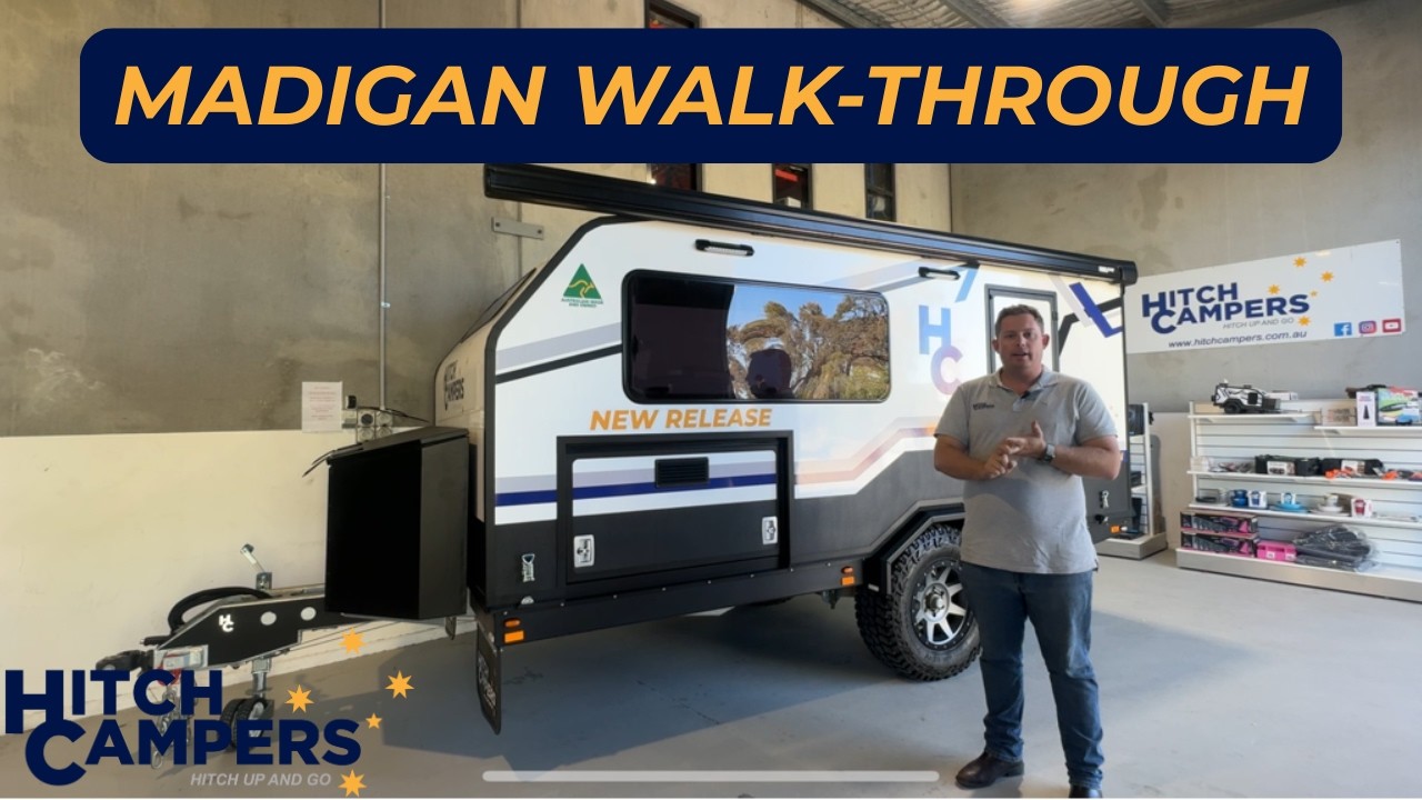 🚐 Hitch Campers Madigan Walkthrough | Ultimate Off-Road Camper Trailer Tour 🏕️