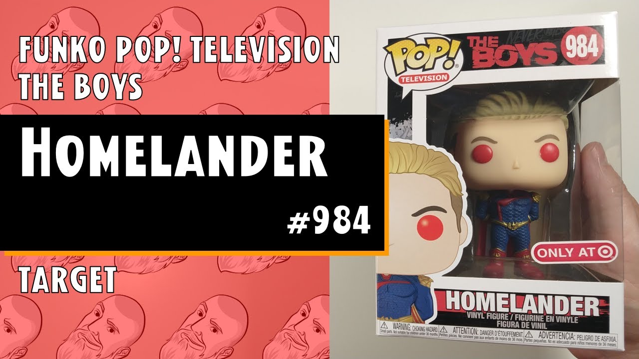 Funko Pop Television - The Boys - Homelander - 984 - Exclusive Target // Just One Pop Showcase