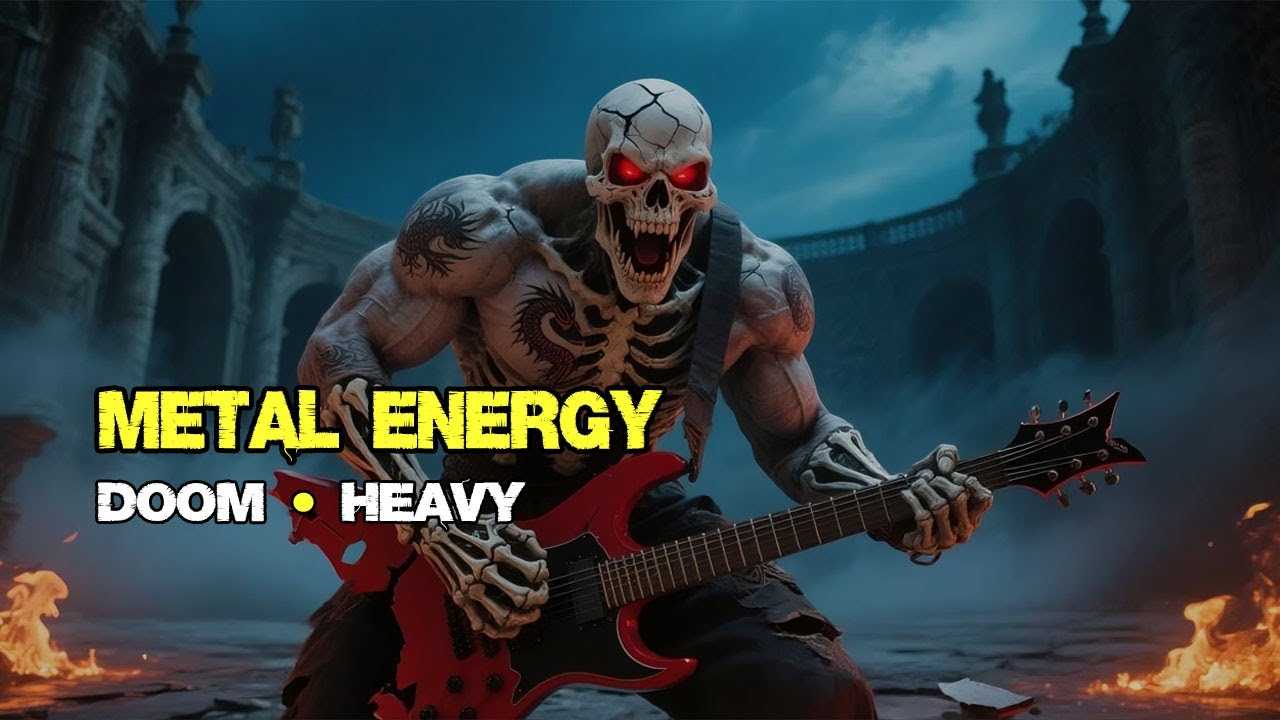 Headbanging Doom-Heavy Metal - Crushing Power Riffs & Militant Rhythms | Metal Energy Instrumental