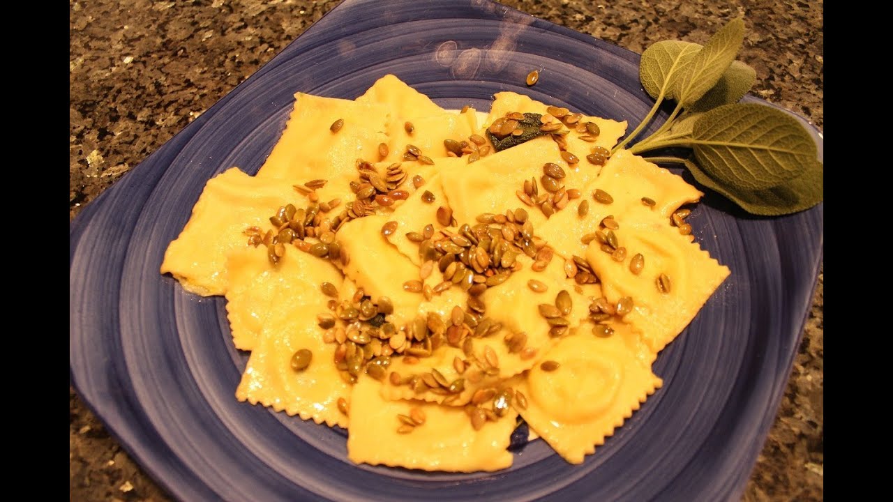 Pumpkin Ravioli - OrsaraRecipes