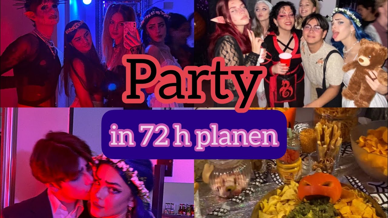 How to Halloween Party in 72h
