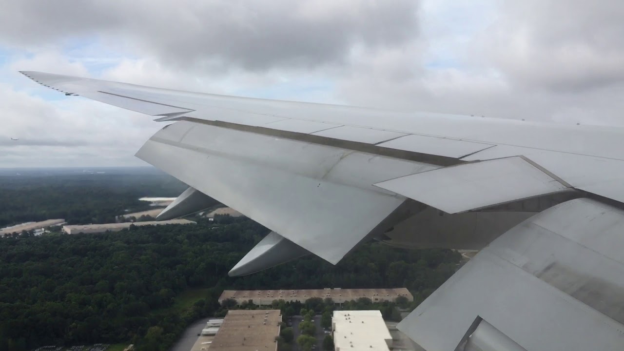 Korean Air Boeing 747-8i Landing in Atlanta (ATL/KATL)