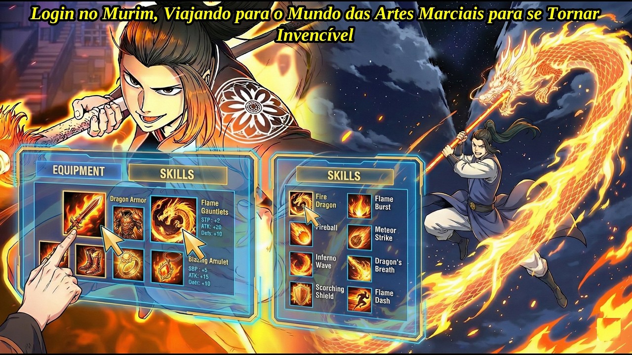 Login no Murim, Viajando para o Mundo das Artes Marciais para se Tornar Invencível - Manhwa Resumo