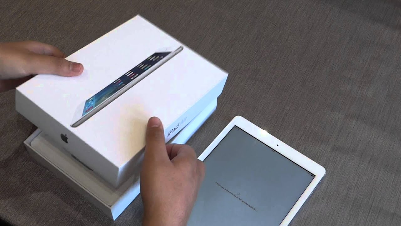 iPad Air 16GB White - Unboxing, Setup & Review