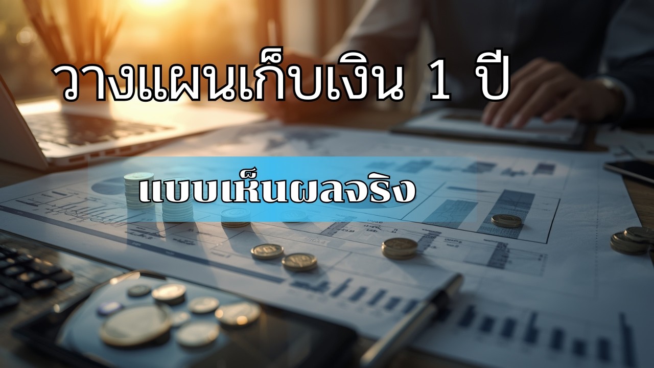 วางแผนเก็บเงิน 1 ปี แบบเห็นผลจริง