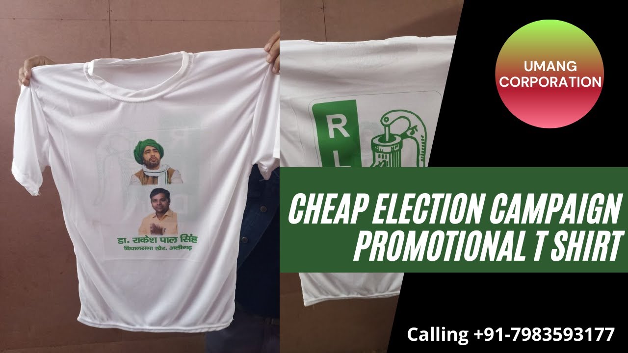 cheap election campaign promotional t shirt | election Tshirt | Manufacturer & Wholesale In Delhi