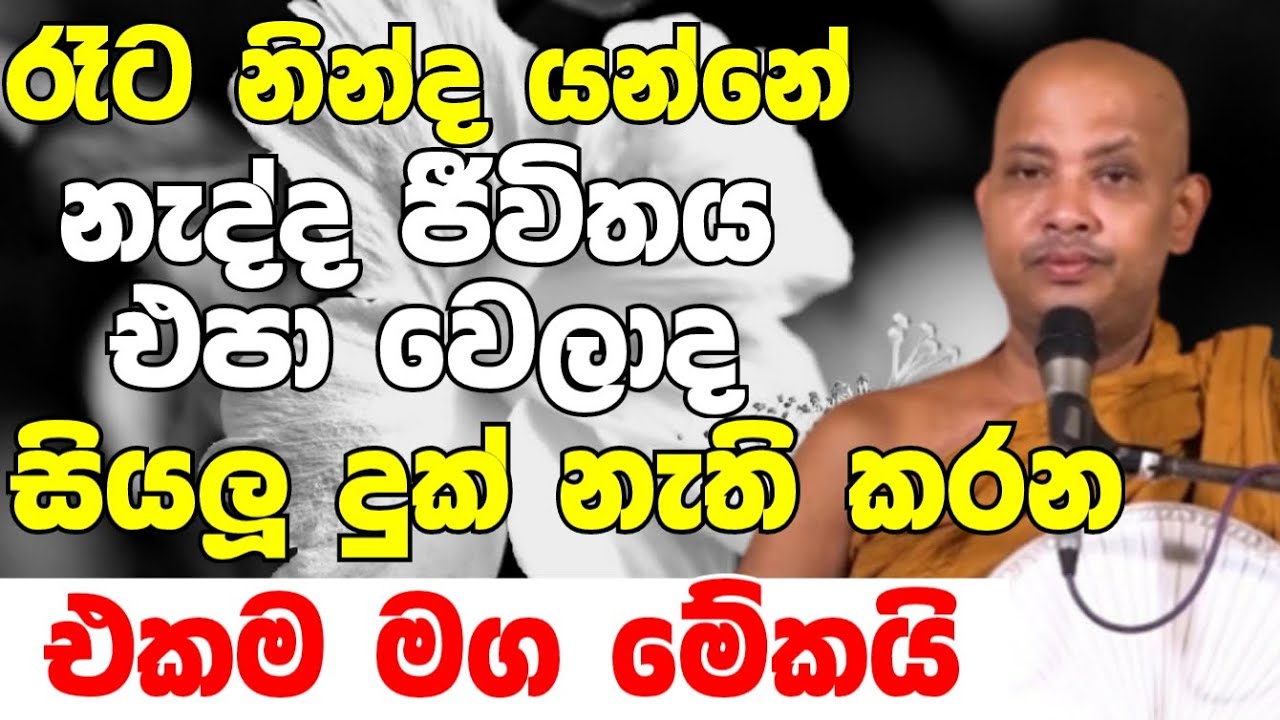 රෑට නින්ද යන්නේ නැද්ද? ජීවිතය එපා වෙලාද? එහෙනම් අනිවාරෙන් අහන්න | Boralle Kovida Thero Bana 2023