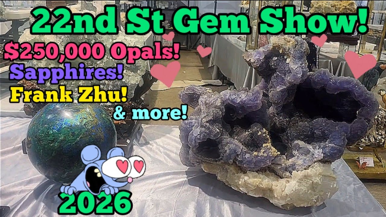 22nd St Gem Show! 😍💎💖 #tucsongemandmineralshow #sapphires #tourmalines #turquoise #montanasapphires