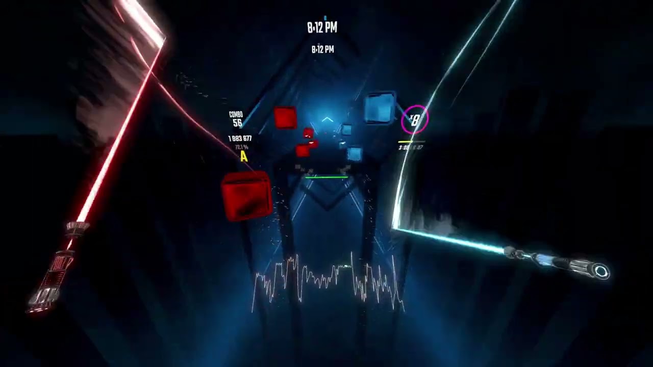 Beat Saber The Battle of Yaldabooth Faster Song Disappearing Arrows