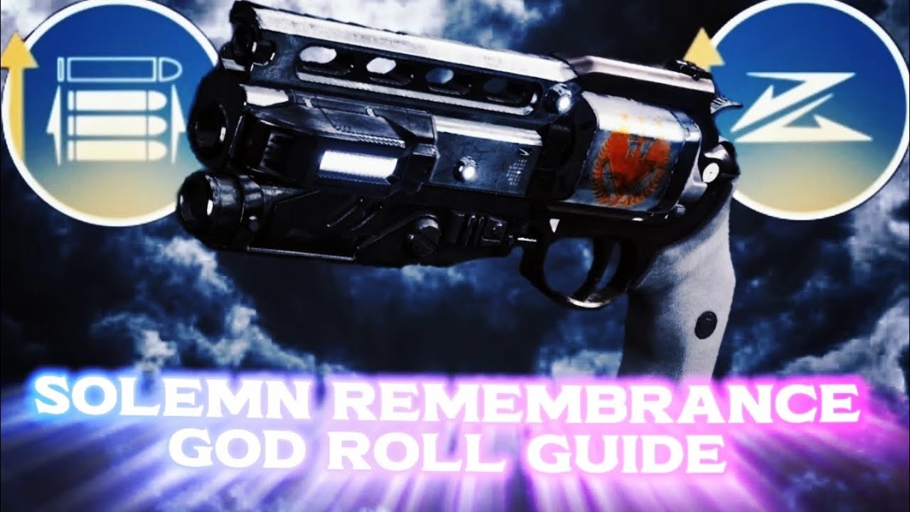 This Hand Cannon is S-TIER! | Solemn Remembrance God Roll Guide | Destiny 2 |