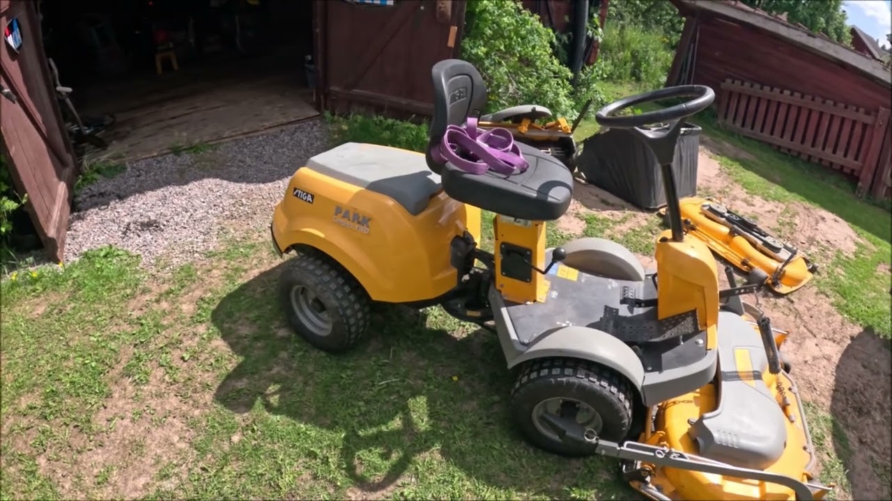Köper en trasig Stiga Park Compact 4wd
