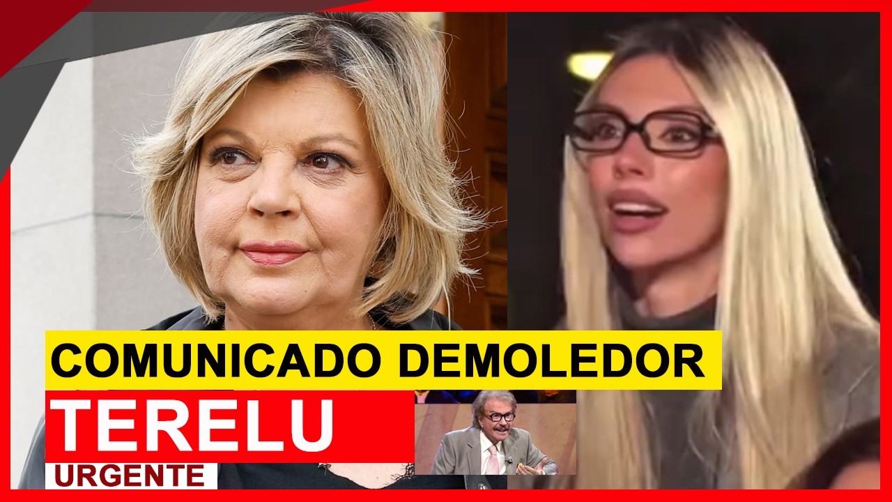 INESPERADO COMUNICADO DE TERELU CAMPOS POR DE VIERNES DE BIGOTE ARROCET EN TELECINCO