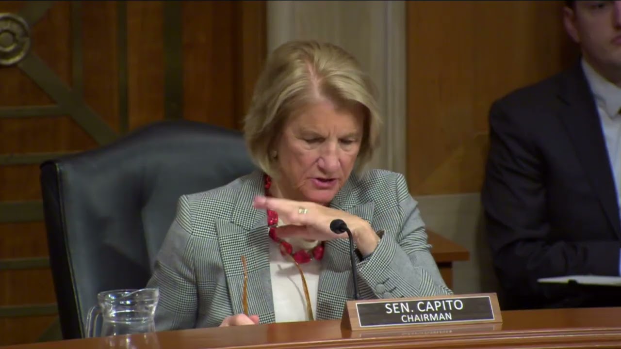 Chairman Capito Questions Witnesses on PFAS Cleanup and Disposal