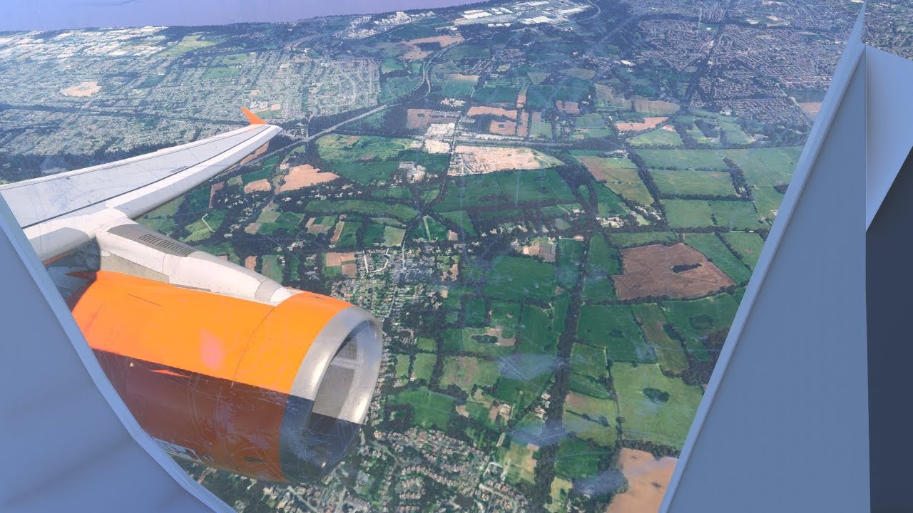 THUNDEROUS ARRIVAL AND GO AROUND | easyjet a320 arrival into standsted | msfs24 xbox series x |