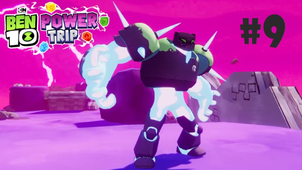 Прохождение игры Ben 10: Power Trip, часть 9 - SHOCK ROCK!