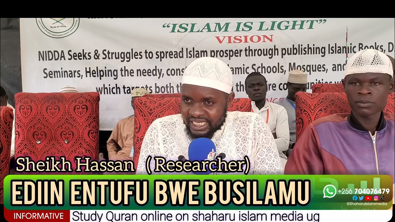 EDIIN ENTUFU SHK HASSAN WASWA THE RESEACHER