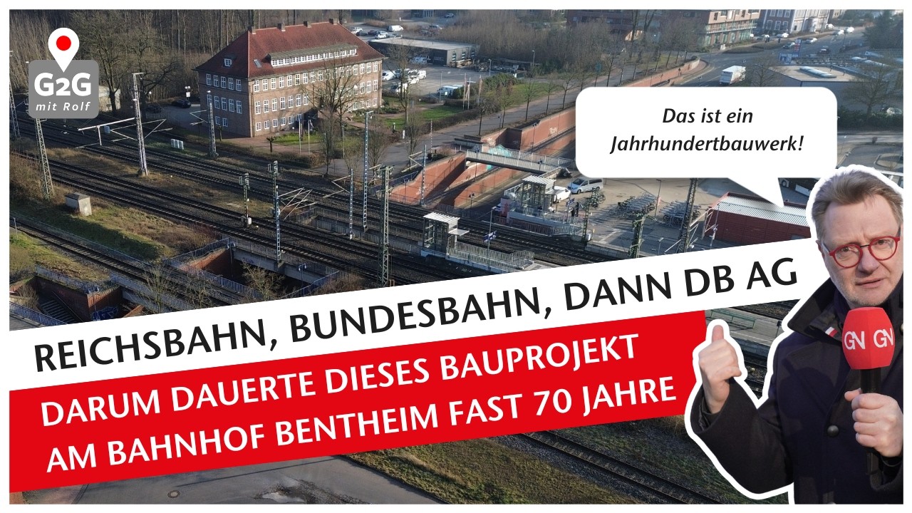 1928 bis 1997: Warum dieses Bauprojekt am Bahnhof Bentheim fast 70 Jahre dauerte | Grafschaft 2go