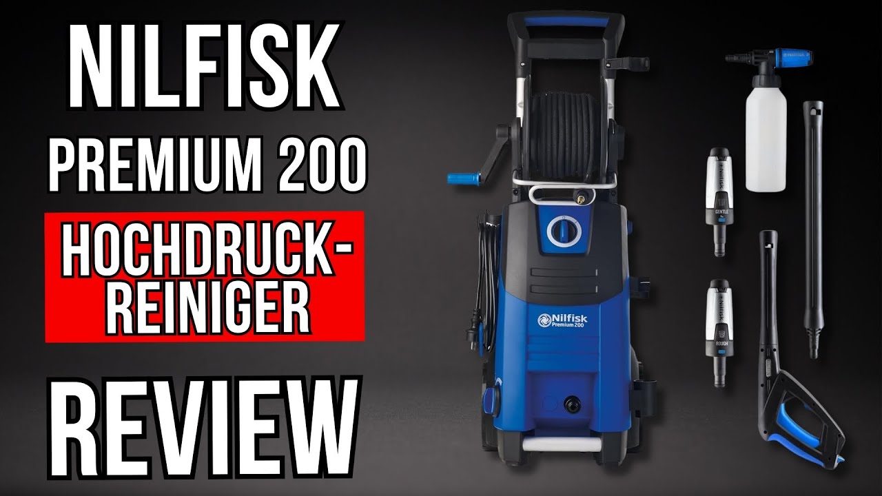 Nilfisk Premium 200 Review: 200 bar, 15m Schlauch & Lebenslange Garantie im Detail.