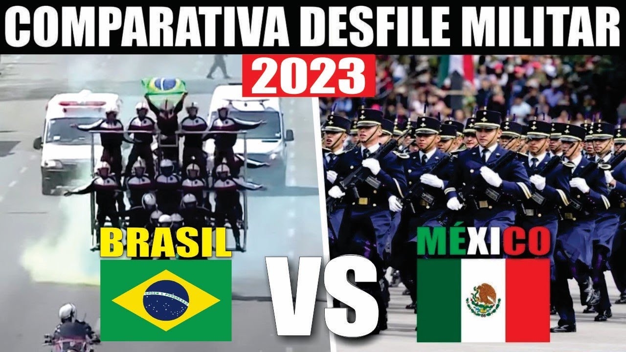 DESFILE MILITAR MÉXICO VS BRASIL!!! REACCIÓN DE ARGENTINO (NO PUEDE SER!!!🤣)