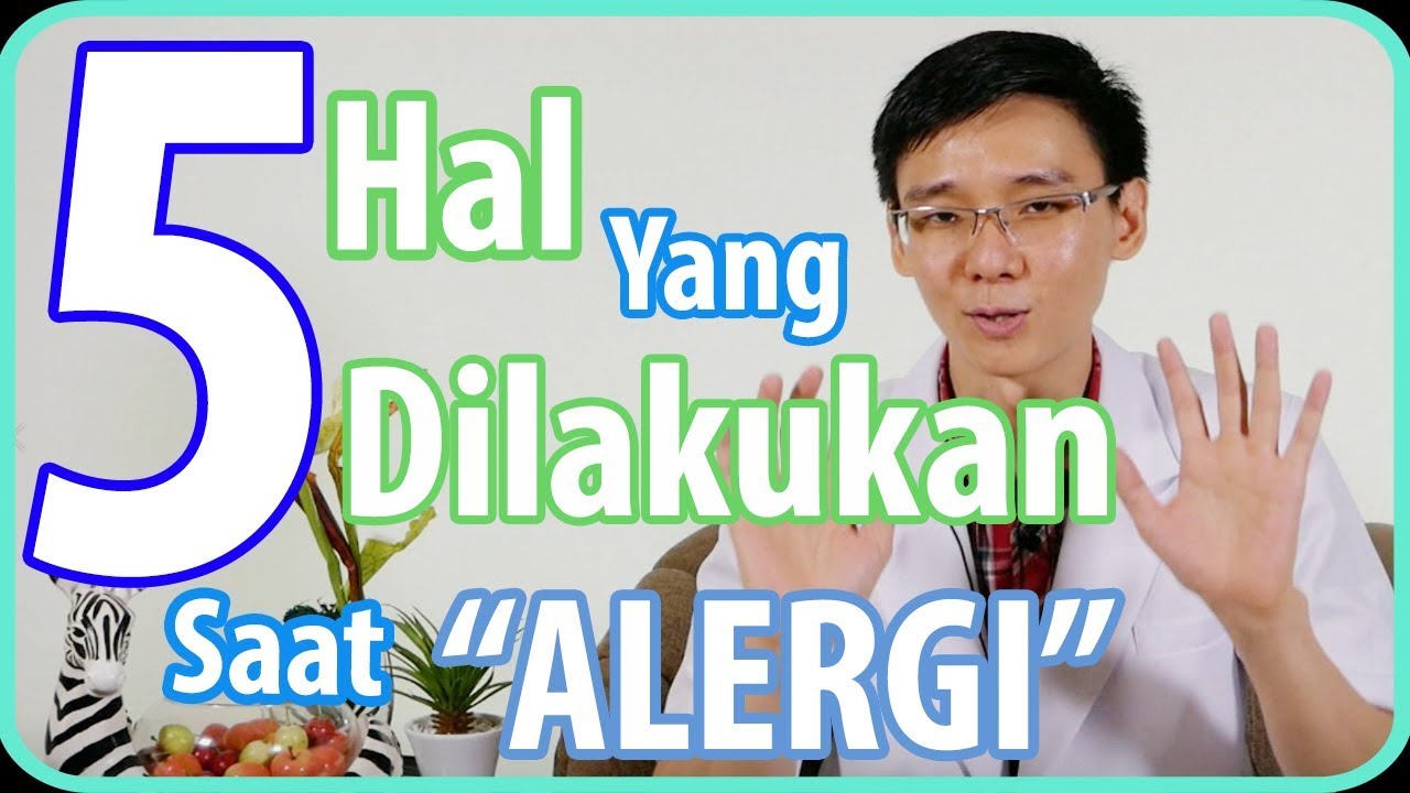 5 Hal Yang Dapat Anda Lakukan Dirumah Ketika  Alergi