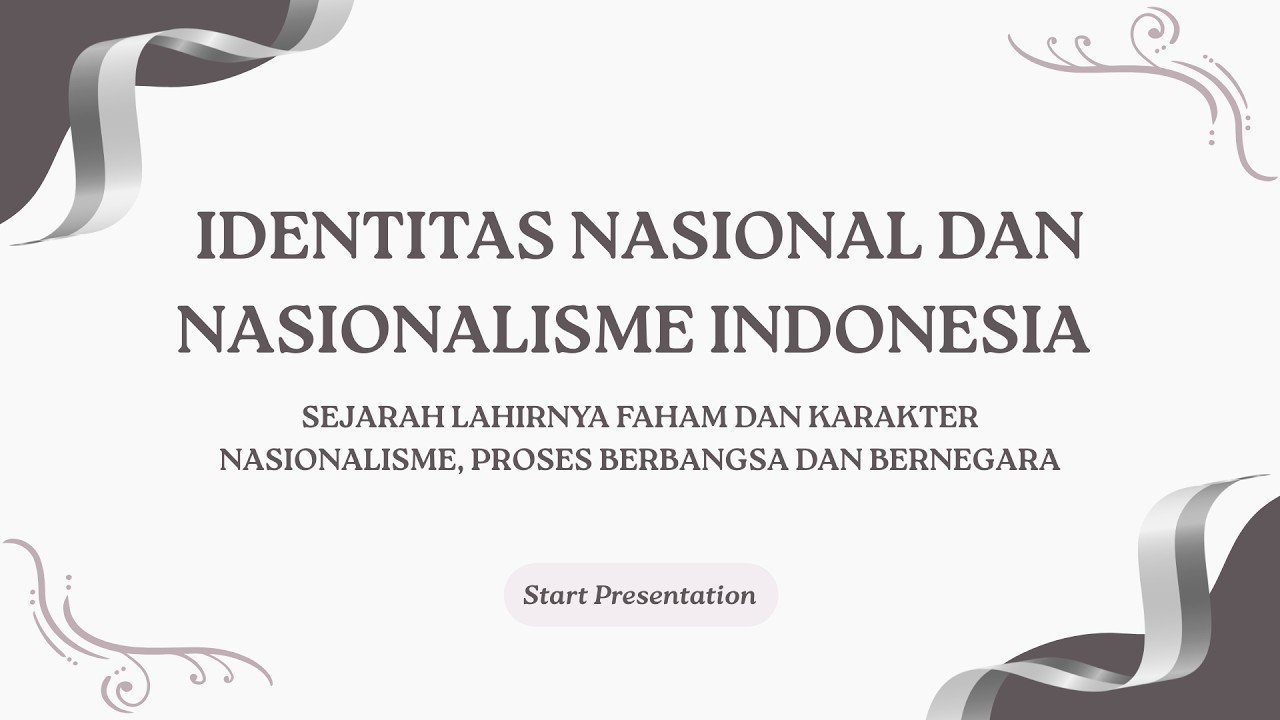 Tugas Kewarganegaraan Identitas Nasional dan Nasionalisme