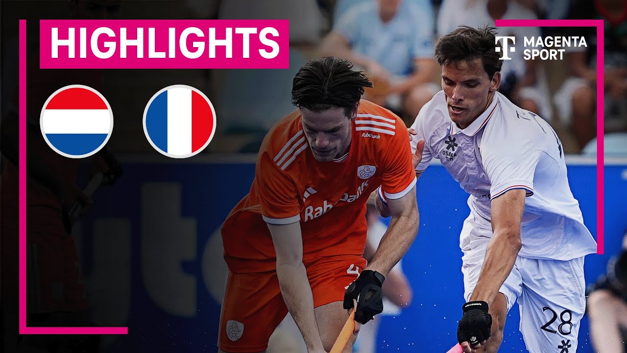 Niederlande - Frankreich | Hockey EM 2025, Halbfinale | MAGENTA SPORT