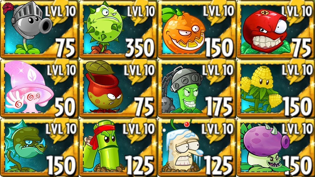 All Premium Plants Power-Up! in Plants vs Zombies 2 Gameplay (iOS/Android)