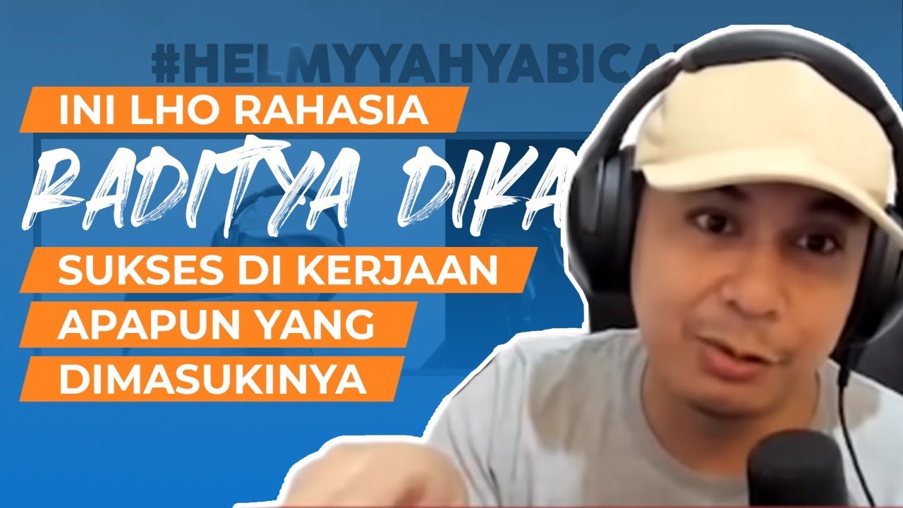 Ini Lho Rahasia Raditya Dika Sukses Di Kerjaan Apapun Yang Dimasukinya! Salut! | Wawancara