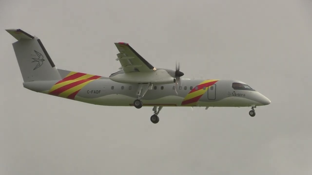 Metrea DHC-8-300 Fireswift at Prestwick