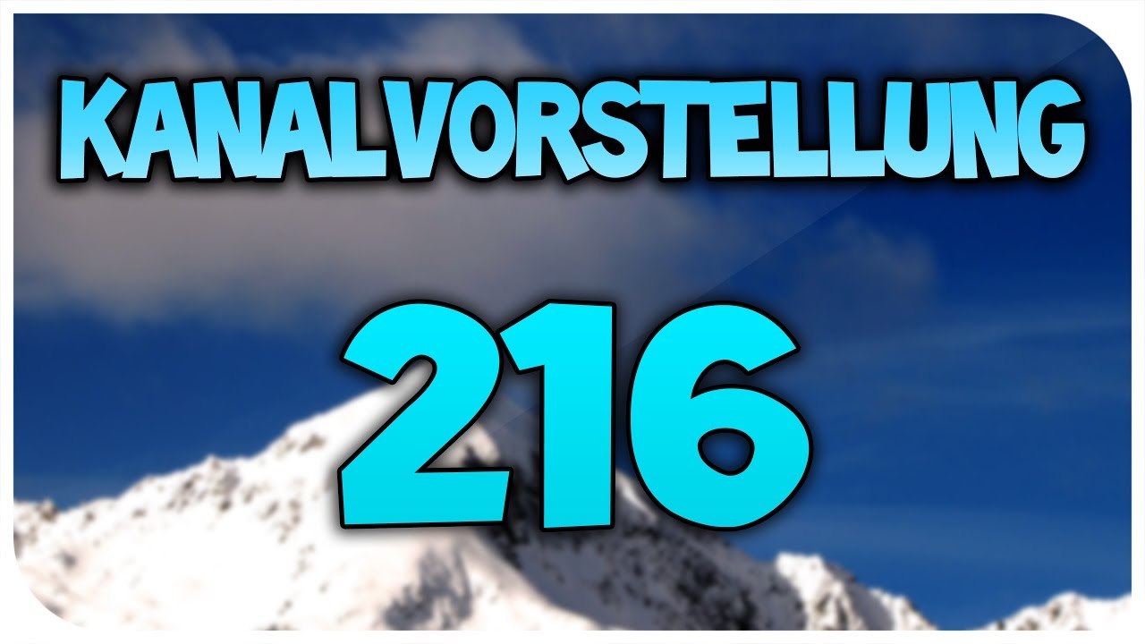 Kanalvorstellung #216 - GamingCreep - HSPLP - [DEUTSCH/1080p 60FPS]