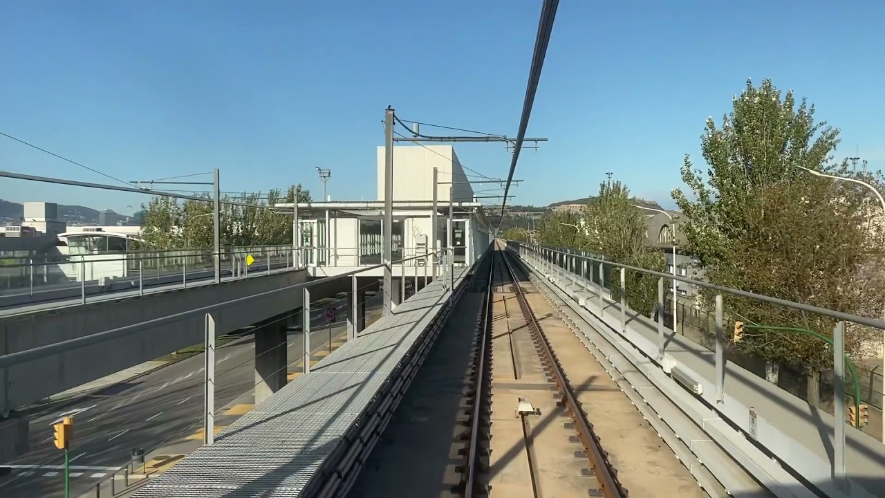 Barcelona Metro: ZAL | Riu Vell to Zona Franca (L10S)