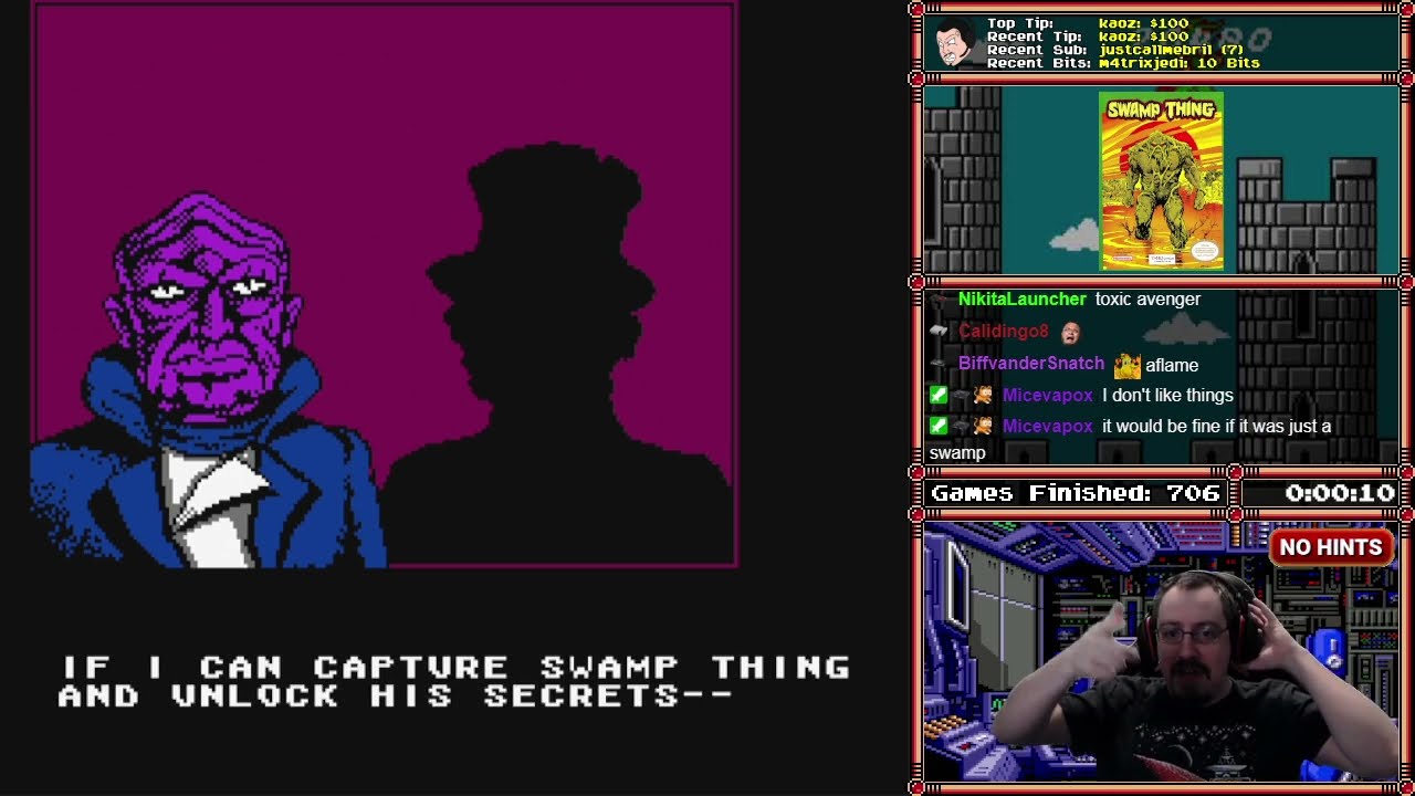 [707] Swamp Thing (NES) (Part 1) - RetroMasochism