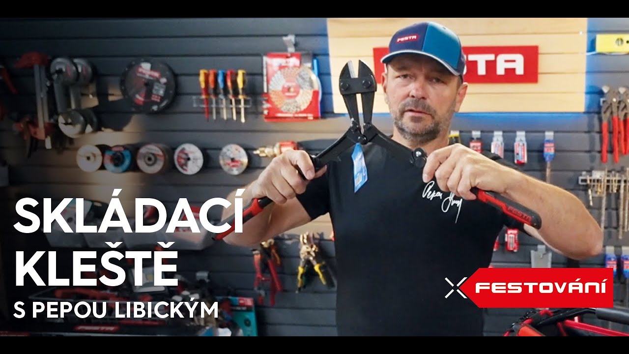 FESTOVÁNÍ S PEPOU LIBICKÝM – Skládací pákové kleště