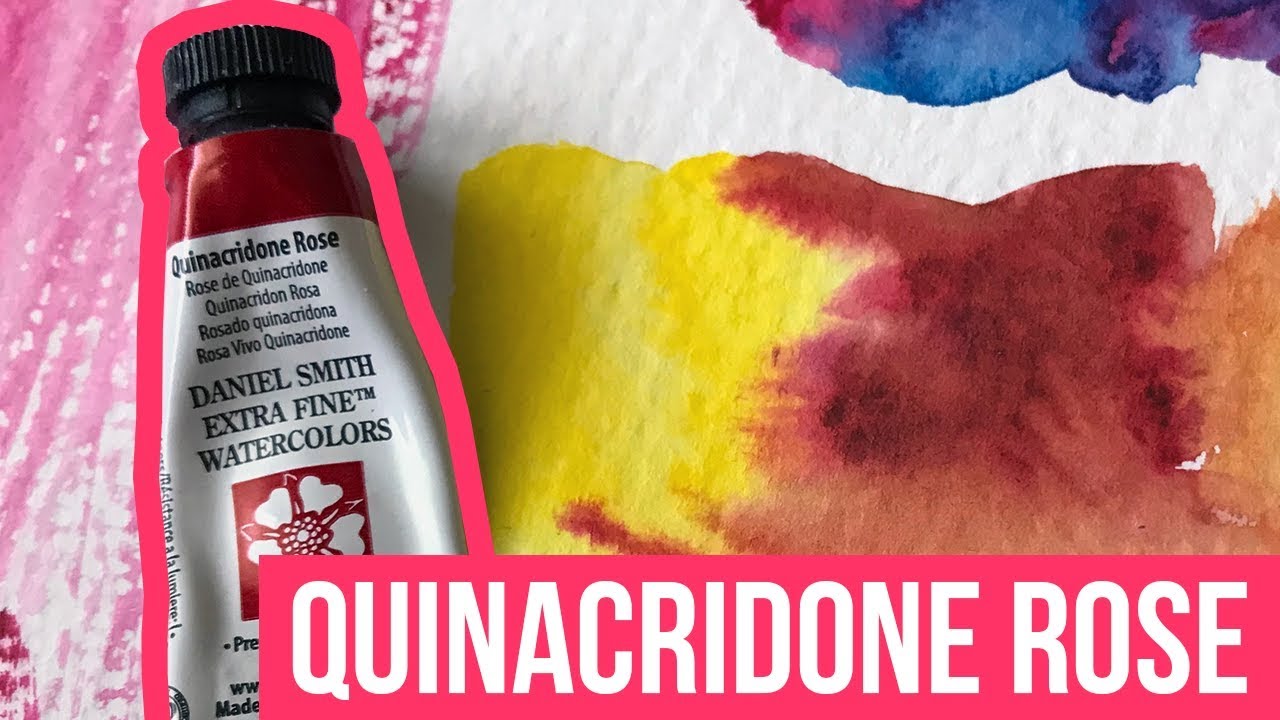 Quinacridone Rose - Daniel Smith Watercolors | The Paint Show 43
