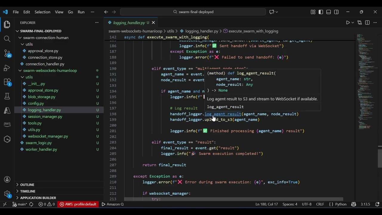 How I built a Production ready Multi-Agent system using Strands and AWS.