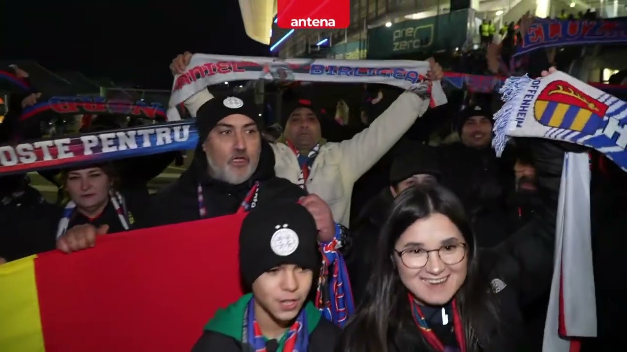 Fanii FCSB-ului au invadat Germania! Atmosferă fabuloasă înainte de Hoffenheim - FCSB!