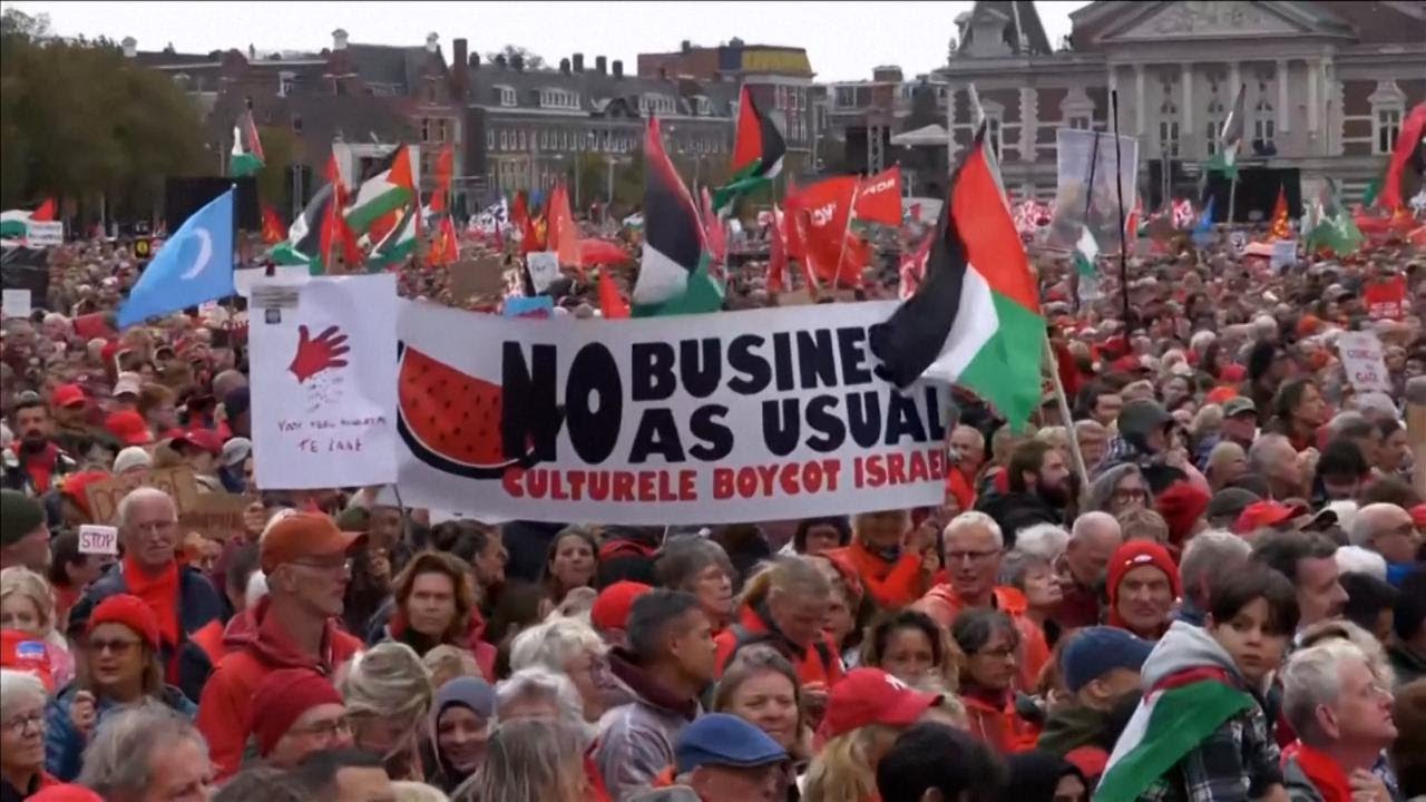 AMSTERDAM invasa dai manifestanti della 